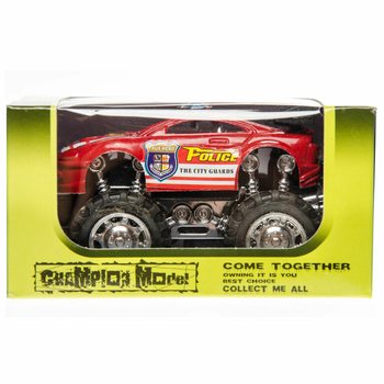 Poliisi Monster Truck -setti (12 kpl)