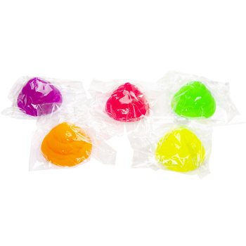 SQUEEZE NEON-KAKKA - MIX V&Auml;RIT - DISPLAY (50 kpl)