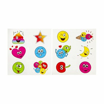 FUN TATTOOS &ndash; MALLI: SMILEY (96 kpl)