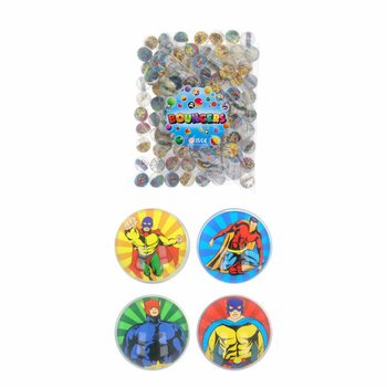 Super Hero -superpallot Ø3,3 cm (100 kpl mix)