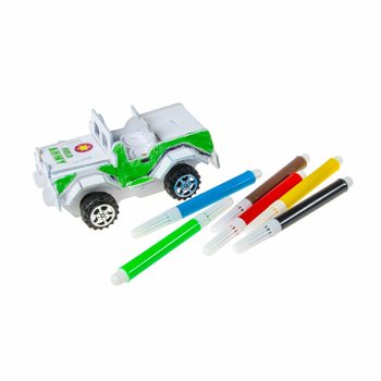 3D-palapeli Rakenna ja v&auml;rit&auml; oma auto (12 kpl)
