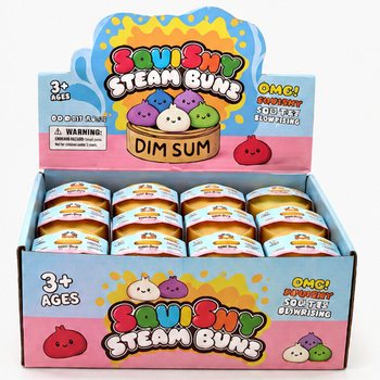 RAGE - Squishy Dumpling -nyytit PIENI (Koko 5.5 x 5.5 x 3 cm) - Viral 2026 Fidget-lelu (24 kpl)