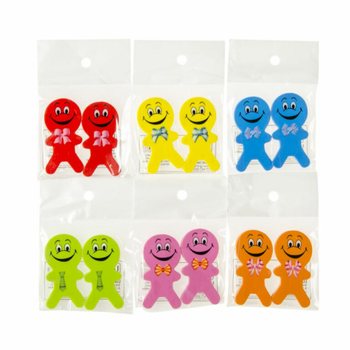 Iloiset Smiley-pyyhekumit 2-osaiset (36 setti&auml;)