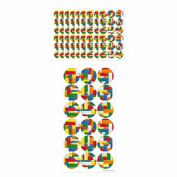 Fun Stickers - Brickz Rakennuspalikat (10 arkkia)