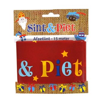 SINTERKLAAS-SULKUNAUHA - 15 METRI&Auml; (12 kpl)