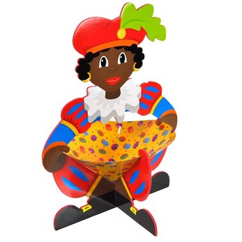 Suuri Pepernoten-kulho Sinterklaas 26 x 24 x 33 cm (6 kpl)