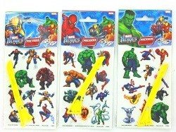 MARVEL HEROES SIIRTOKUVA / TARRA (24 kpl)