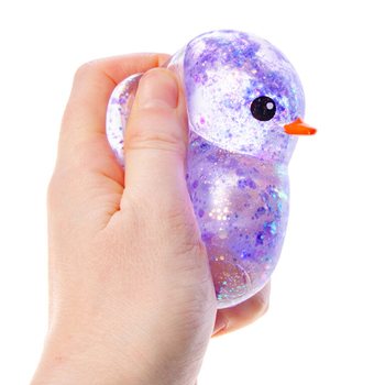 PURISTETTAVA ANKKA SQUEEZE DUCK - MIX V&Auml;RIT - TELINEESS&Auml; (12 kpl)