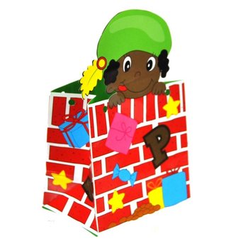 4-osainen Sinterklaas-karkkiastiasetti (12 setti&auml;)