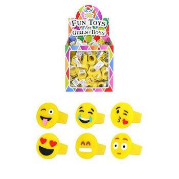 Lasten sormukset malli: Smiley myyntitelineessä (156 kpl)