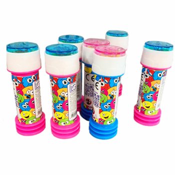 Smiley-saippuakupla, 25ml telineess&auml; (24 kpl)