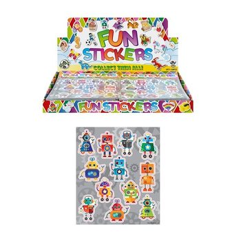 FUN STICKERS – MALLI: ROBOTIT (120 kpl)