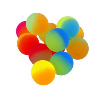 Pienet pomppupallot purkissa - 2,7 cm (144 kpl)