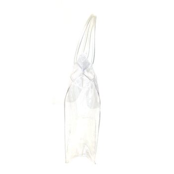 Ylellinen L&auml;pin&auml;kyv&auml; Tasapohjainen Pakkauspussi Tukevalla Kahvalla 18,5x18cm (25 kpl)
