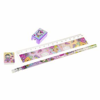 4-osainen Prinsessa Piirustussetti (24 kpl)