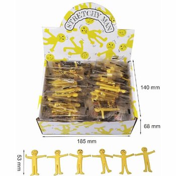 JOUSTAVAT SMILEY-HAHMOT - DISPLAY-PAKKAUS (72 kpl)