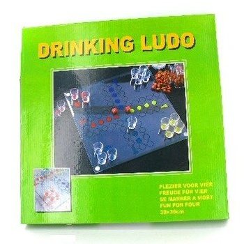 Lasinen Kimble-peli | Ludo-lautapeli lasista Tukku