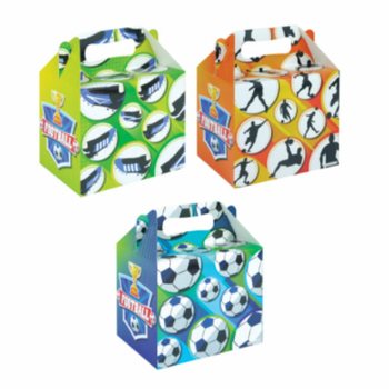 Lasten Ateriaboksi – JALKAPALLO – 14 x 9,5 x 18 cm (24 kpl)