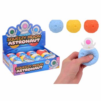 Astronautti Squeezy Kuupallo - Display-laatikossa (12 kpl)