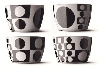 MENU - VERNER PANTON 4-OSAINEN KULHOSETTI 12 CM (1 kpl)