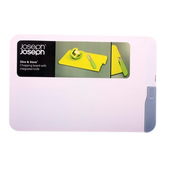 JOSEPH JOSEPH - SLICE & STORE -LEIKKUULAUTA INTEGROIDULLA VEITSELL&Auml; (1 kpl)