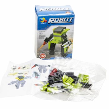 Rakennuspalikat Robotit (12 kpl display-laatikossa)