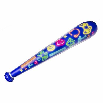 SUURI PUHETTAVA GAMER-NUIJA - PITUUS 85CM - MIX-VÄRIT (12 kpl)
