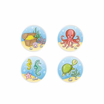 MIX SEA LIFE / MEREN ELÄVÄT - POMPPUPALLOT Ø3.3 cm (100 kpl)
