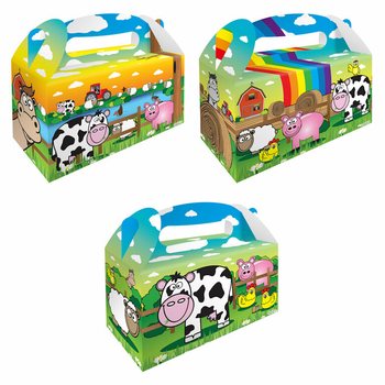 Lasten Ateriaboksi – Maatila – 22.5 x 9.5 x 18 cm (12 kpl)
