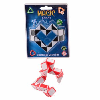 MAGIC SNAKE - 3D-Käärmepalapeli Kortissa (24 kpl)