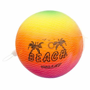 BEACHLENTOPALLO, 23 CM - SATEENKAAREN V&Auml;RIT (10 kpl)