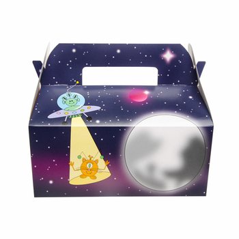 Avaruus / Space Lasten Ateriaboksit - 22,5 x 12 x 9,5 cm (24 kpl)