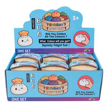 RAGE - Squishy Bun Dumplings ISO (Koko 8.5 x 8.5 x 4.8 cm) - Viral 2026 Fidget Toy (12 kpl)