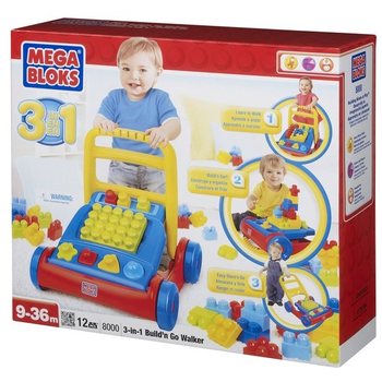 MEGA BLOKS 3-in-1 Build'n Go Walker K&auml;velylelu - 8000