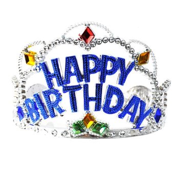 HAPPY BIRTHDAY -kruunu - Malli 3 (12 kpl)