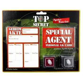TOP SECRET – ERIKOISAGENTTI, SORMENJÄLKISETTI (12 kpl)