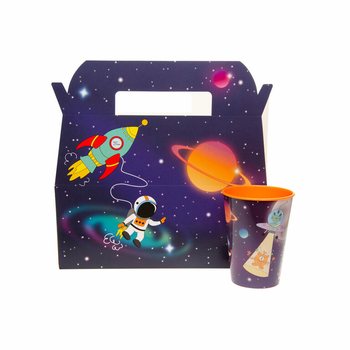 Avaruus / Space Lasten Ateriaboksit - 22,5 x 12 x 9,5 cm (24 kpl)