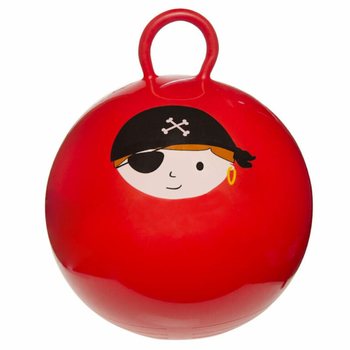 Merirosvo-hyppypallo - &Oslash; 46 cm - V&auml;rivalikoima (6 kpl)
