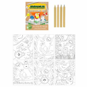 YMP&Auml;RIST&Ouml;YST&Auml;V&Auml;LLINEN &ndash; Viidakkofiguuri-piirustussarja (25 kpl)