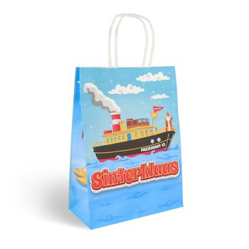 Sinterklaas / Pyh&auml;n Nikolauksen Lahjakassit Paperista - 16x8x22 cm (12 kpl)