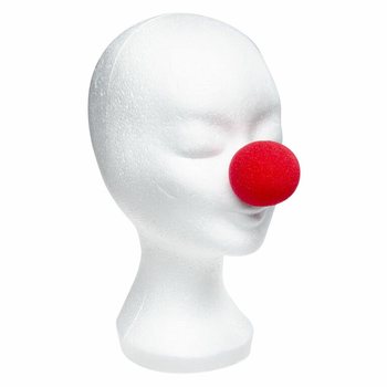 Punaiset Vaahtomuoviset Klovninnen&auml;t (48 kpl)