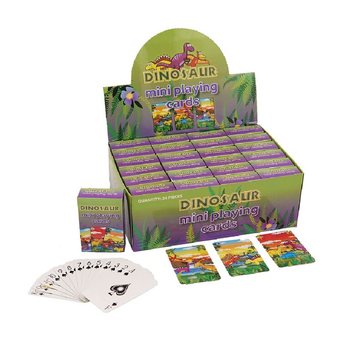 MINI-PELIKORTIT – MALLI: DINOSAURUS DISPLAY-PAKKAUKSESSA (24 kpl)