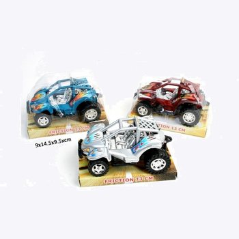 SIISTIT KITKAVETOSET BUGGYT BLISTER-KORTISSA, 13 CM (12 kpl)