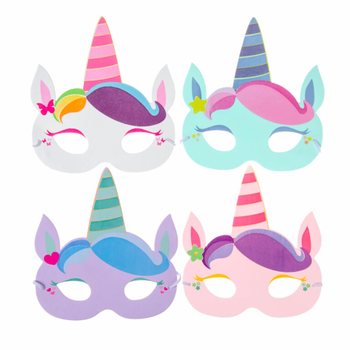 Unicorn Vaahtomuovinaamiot Mix (48 kpl)