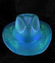 GLITTERIKOWBOYHATTU - SININEN (6 kpl)