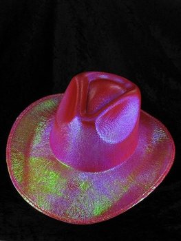 Glitter Cowboy-hattu - Punainen