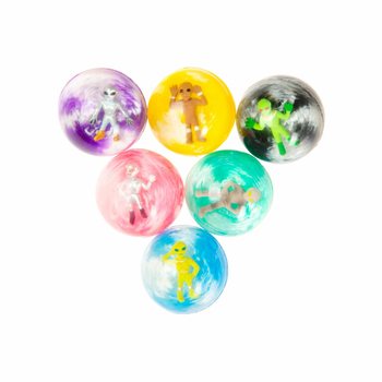 Pomppupallot Space / Avaruus &Oslash; 4,5 cm (12 kpl)