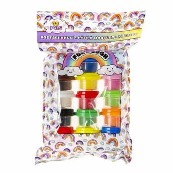FUN DOUGH - Muovailuvaha Purkeissa (1 pussi, 15 kpl)