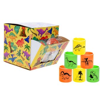 Dinosaurus-kierteet Display-pakkauksessa (60 kpl)