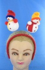 Lumiukko-hiuspanta (12 kpl)
